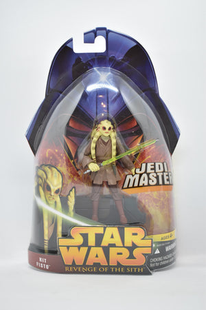 STAR WARS REVENGE OF THE SITH: Kit Fisto (Jedi Master)  MOC