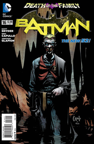 Batman #16 New 52 Snyder/Capulo Main Cover