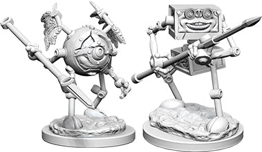 Dungeons & Dragons Nolzur`s Marvelous Unpainted Miniatures: W06 Monodrone & Duodrone