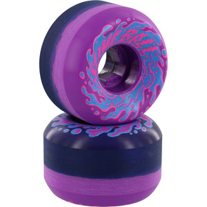 Santa Cruz SLIMEBALLS VOMITS MINI 53mm 97a DOUBLE TAKE PURPLE