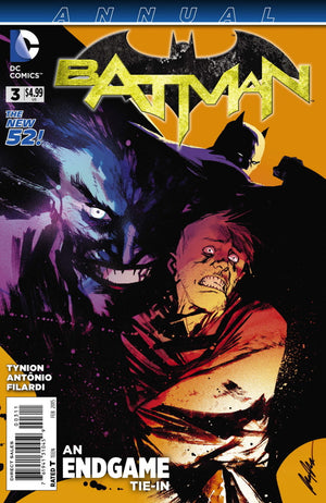 Batman Annual #3 New 52 Snyder/Capulo Main Cover