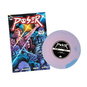 Poser #2 (Comic and Record Set) Waxwork Comics