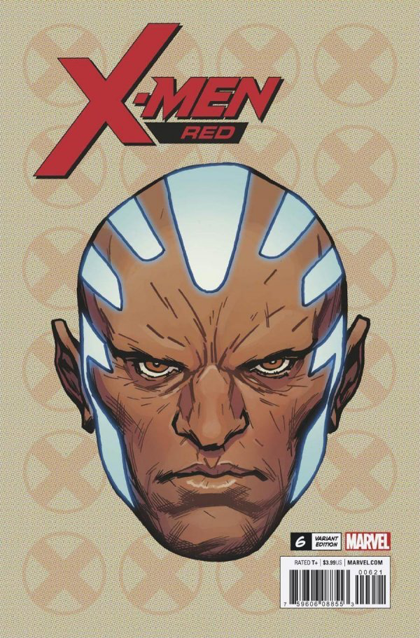 X-MEN RED #6 TRAVIS CHAREST HEADSHOT VARIANT