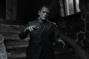 Frankenstein (BLACK & WHITE) Universal Monsters Figure (NECA) MIB