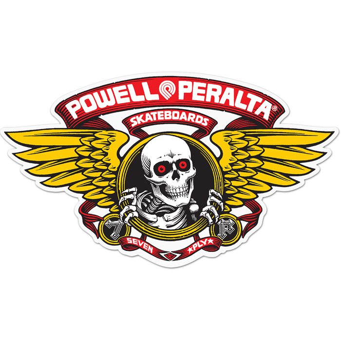Sticker: Powell Peralta Winged Ripper Die-Cut 5" (Red)