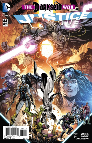 JUSTICE LEAGUE #44 (2011 New 52 Series) Main Cover