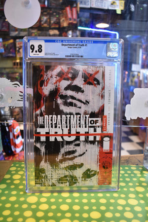 DEPARTMENT OF TRUTH #1 CVR A SIMMONDS 9.8 CGC