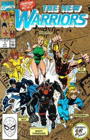 New Warriors #1 Second Printing