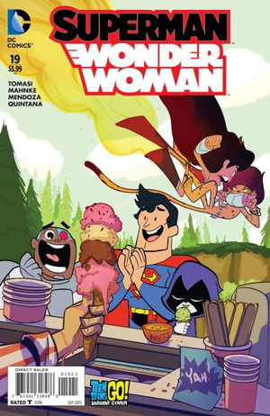 Superman / Wonder Woman #19 Teen Titans Go Variant (2013 Ongoing Series)