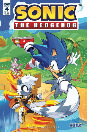 Sonic the Hedgehog #4 Main Cover (A)