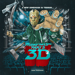 Friday The 13th Part 3 LP (Waxwork Lenticular Cover) Record