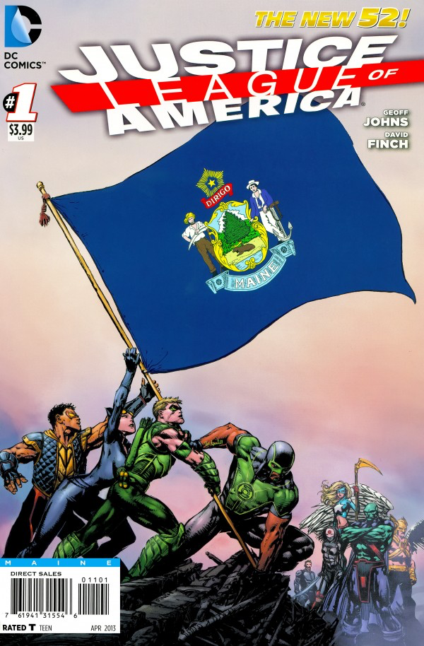 Justice League of America #1 (2013 3rd Series) Maine Variant
