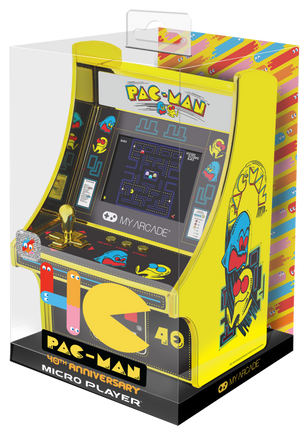 My Arcade: PAC-MAN™ 40TH ANNIVERSARY Micro Player Retro Arcade 6"