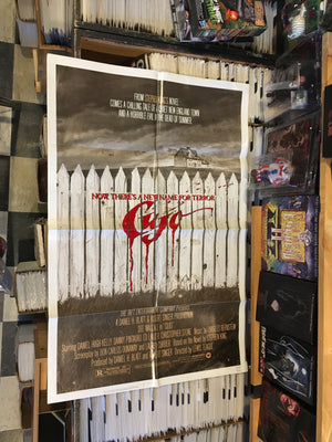 Stephen King’s Cujo Theatrical Poster (folded) Vintage Theatrical 1-Sheet