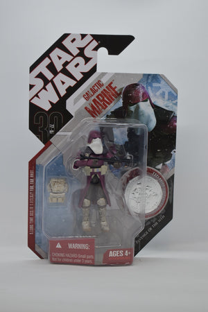 STAR WARS REVENGE OF THE SITH: Galactic Marine  MOC