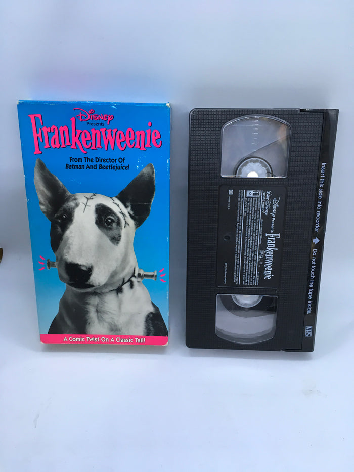 Frankenweenie VHS : Tim Burton