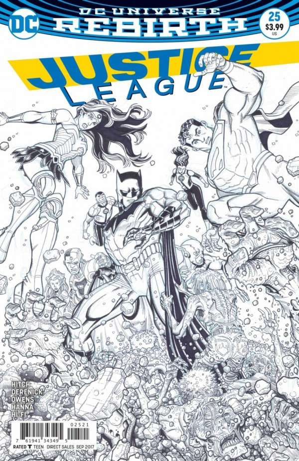 Justice League #25 (2016 Rebirth Series) Variant Edition
