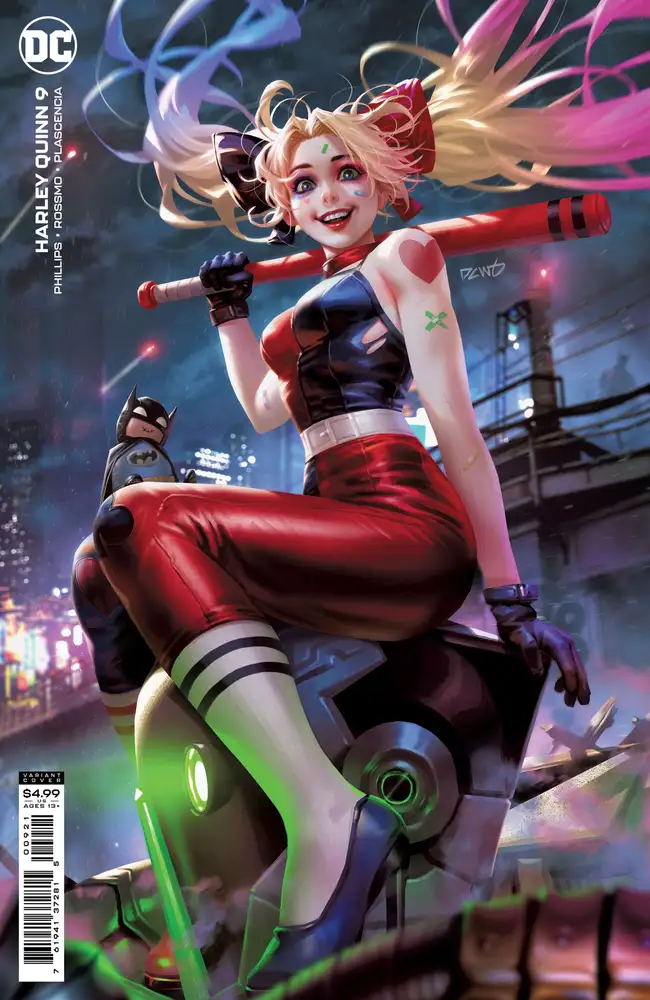 HARLEY QUINN #9 CVR B DERRICK CHEW CARD STOCK VAR (FEAR STATE)