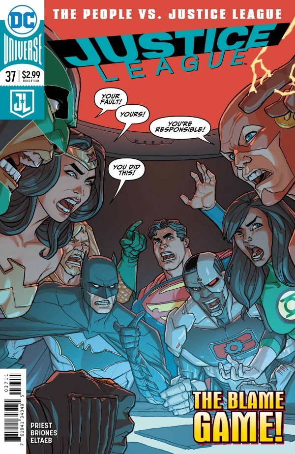 Justice League #37 (2016 Rebirth Series)