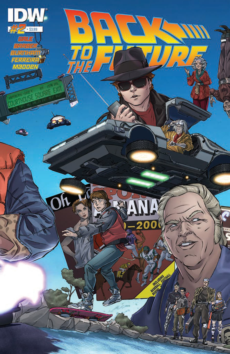 Back To the Future #2 (2015 IDW ) – Fun Box Monster Emporium