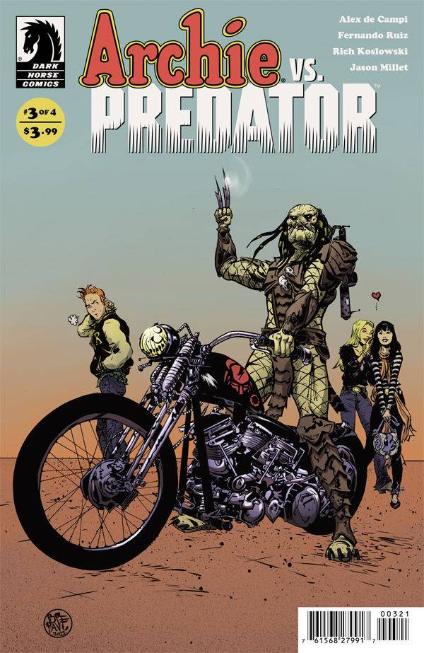 Archie vs. Predator #3 Pope Ultra Variant