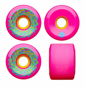 Slime Balls OG SLIME 78a Skateboard Wheels Neon Pink 66mm - Set of 4