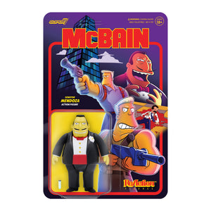 The Simpsons ReAction Wave 1 McBain - Senator Mendoza