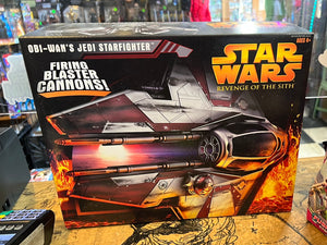 STAR WARS : REVENGE OF THE SITH OBI-WAN'S JEDI STARFIGHTER MISB Standard Edition