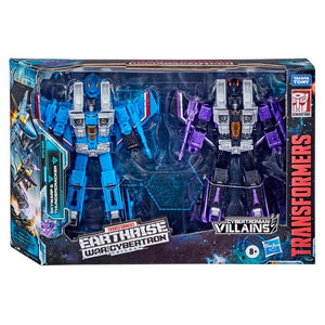 Transformers Generations War for Cybertron Earthrise Voyager Skywarp and Thundercracker MIB