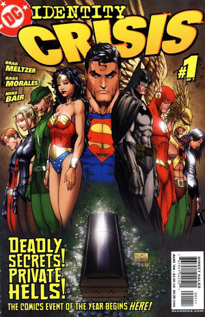 Identity Crisis #1 (JLA Mini-Series 2004 Brad Meltzer)