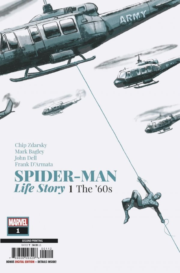Spider-Man: Life Story #1 2nd Printing Zdarsky Variant