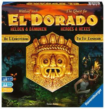 The Quest for El Dorado Heroes & Hexes (Board Game) EXPANSION!