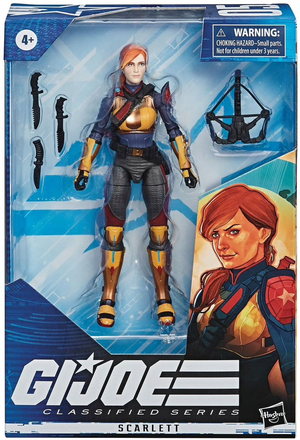 G.I. JOE CLASSIFIED SERIES (WAVE 1) SCARLETT FIGURE