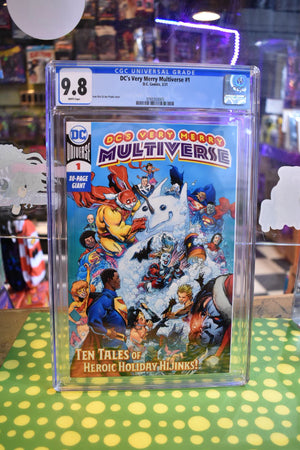 DCS VERY MERRY MULTIVERSE #1 (ONE SHOT) 9.8 CGC First Kid Quick