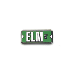Enamel Pin: Elm St (YESTERDAYS)