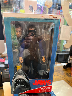 Jaws Matt Hooper Shark Cage 8-Inch Scale Clothed Action Figure