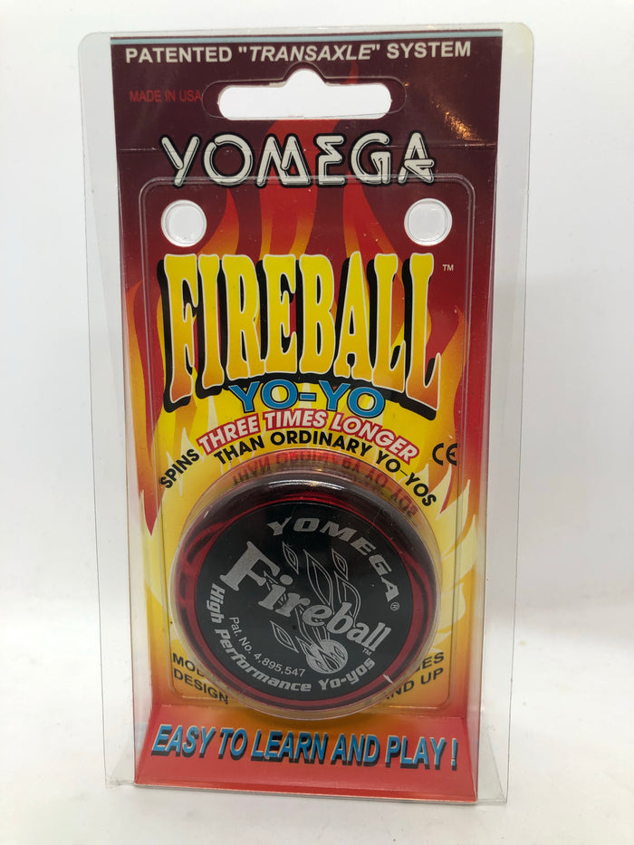 YOYO Vintage Yomega Yo-Yo Corp MADE IN USA Fireball Yo Yo RED NOS