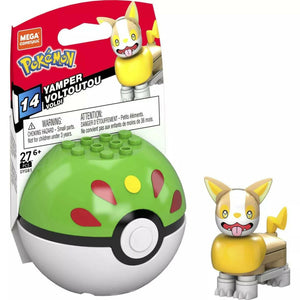 Yamper Pokéball - Mega Construx Series 14 Pokémon Set
