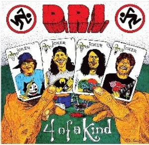 D.R.I.: Four of a Kind LP (Sealed, Current Pressing) Record