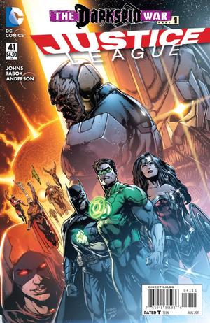 JUSTICE LEAGUE #41 (2011 New 52 Series) Main Cover First Appearance of Grail