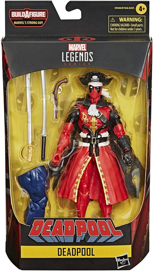 Marvel Deadpool Legends DEADPOOL PIRATE Action Figure, 6-inch (STRONG GUY BAF)