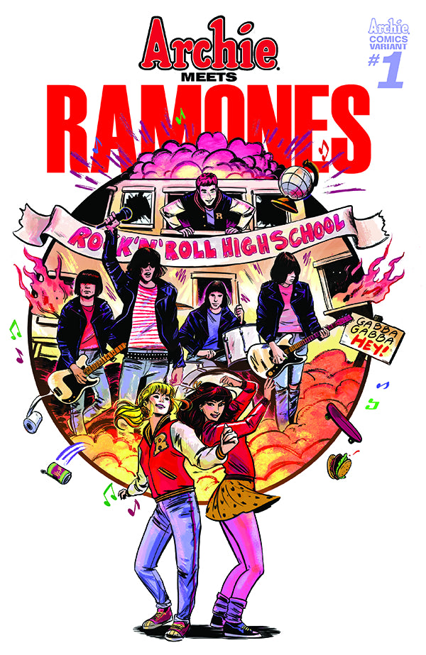 Archie Meets Ramones #1 Cover B