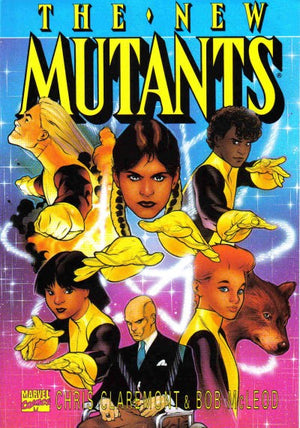 Marvel Graphic Novel #4 The New Mutants The New Mutants 1994 Printing Adam Hughes Cover