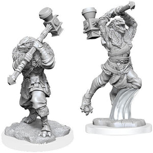 Critical Role Unpainted Miniatures: W1 Ravenite Barbarian Mini-Figure