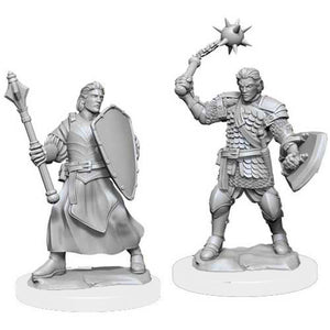 Critical Role Unpainted Minis: HUMAN CLOVIS CONCORD MALE  Mini-Figure