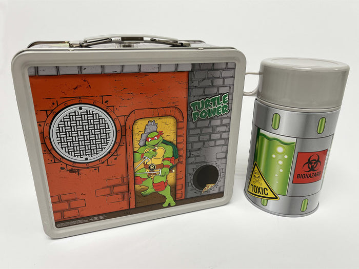 Lunch Box: TMNT (Sewer) Lunch Box and Thermos PX Previews Exclusive