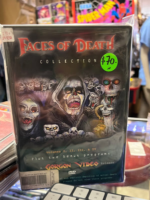 Faces of Death Collection DVD Set 1, 2, 3, 4 Used