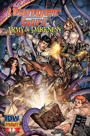 Danger Girl and the Army of Darkness #1 Nick Bradshaw Variant Cover