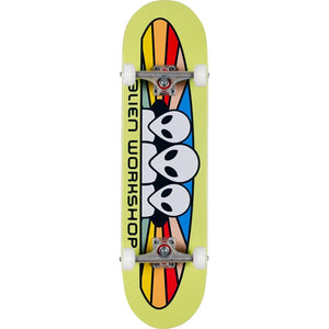 Alien Workshop Skateboards Spectrum Green Complete Skateboard - 8.25" x 31.625"