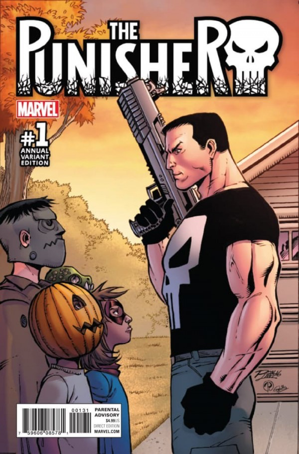 Punisher (2016 11th Series) Annual #1 Cover B